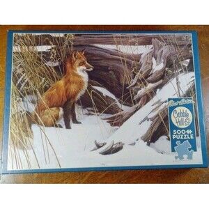 Cobble Hill Wily And Wary 500 Piece Robert Bateman Puzzle Complete